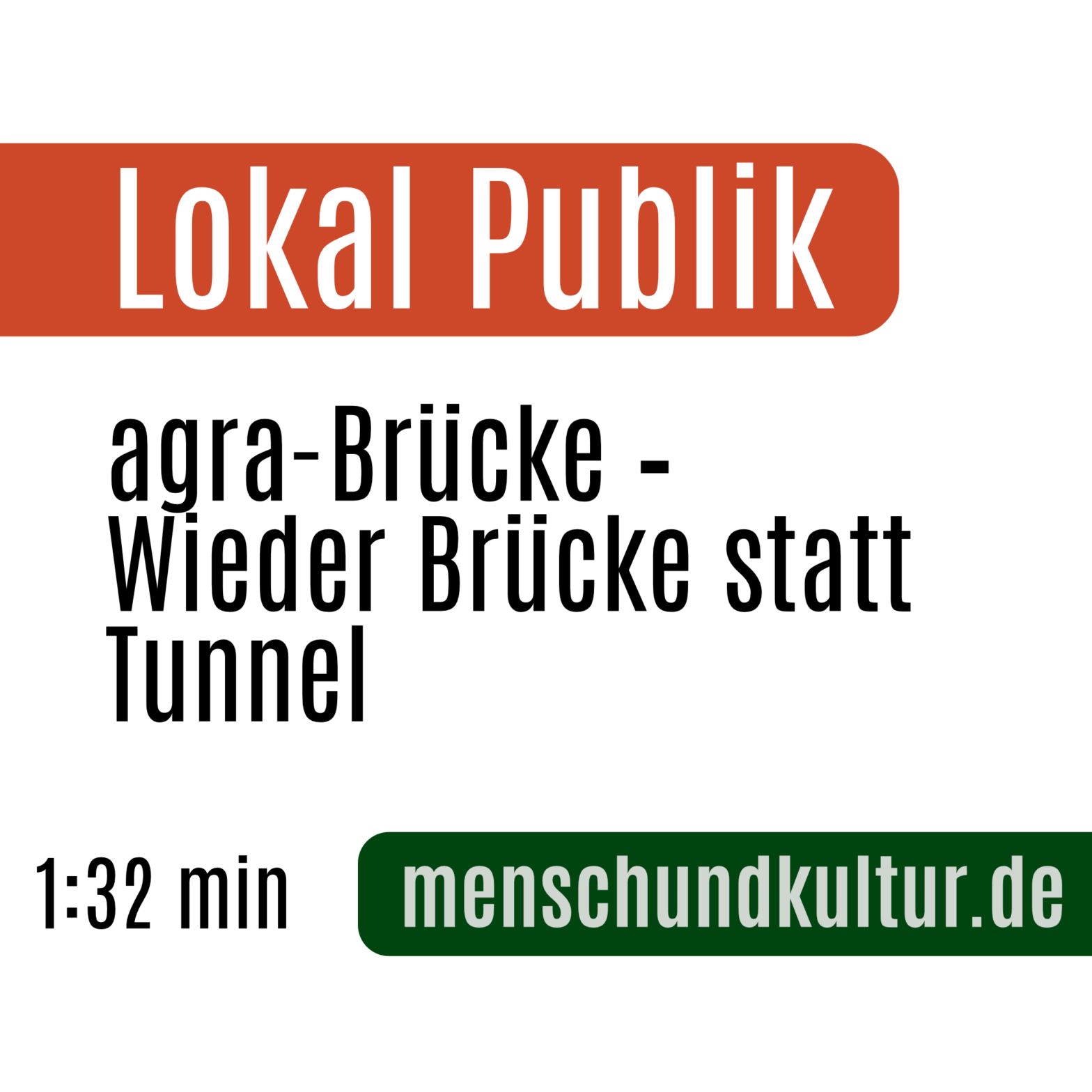 Agra-Brücke Markkleeberg: Wieder Brücke statt Tunnel